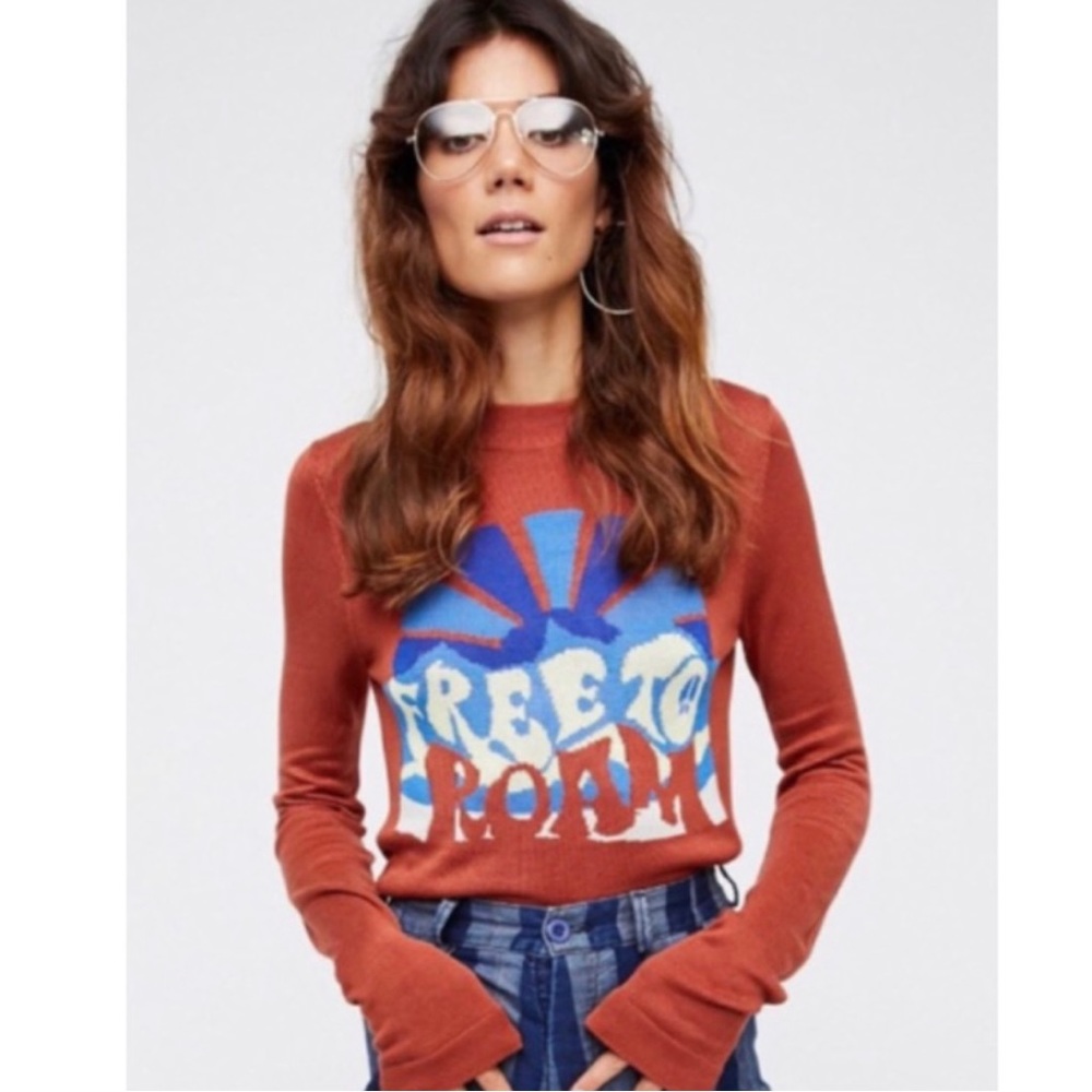 🌈🧡FP Free to Roam Sweater🧡🌈